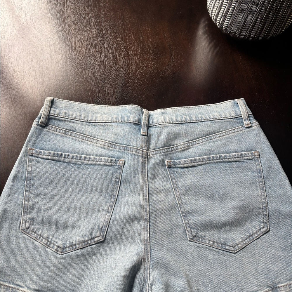 Express High Rise Mom Shorts - Picture 2 of 5